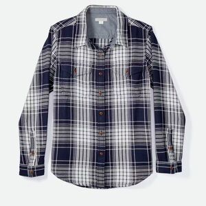 Navy and White Blanket Shirt